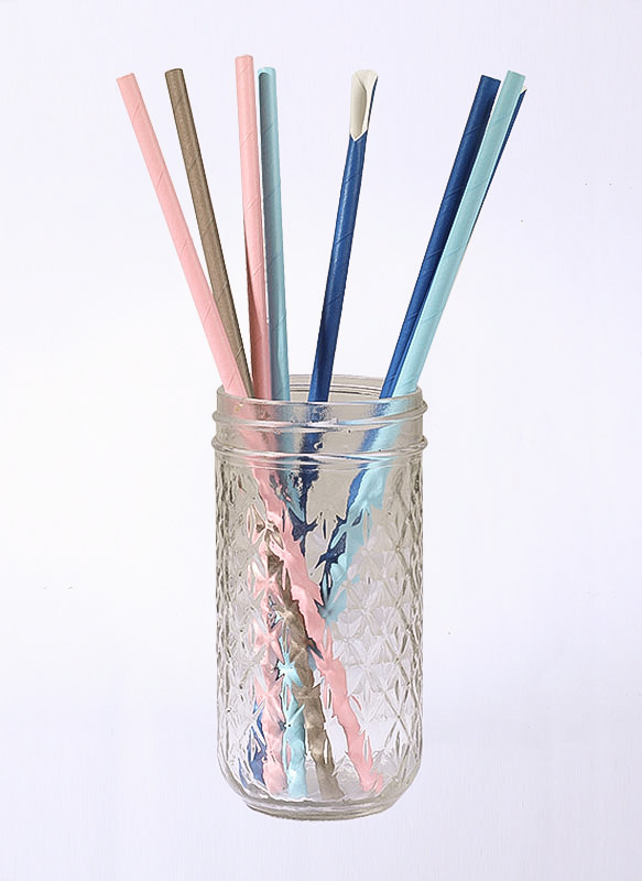 240*5mm Paper Cochleari Straw