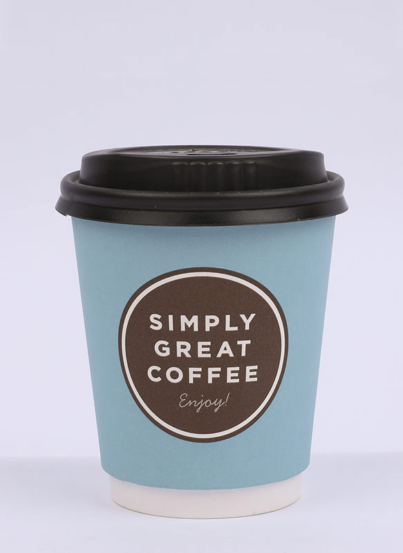 8oz Duplex Wall Hot Paper Cup